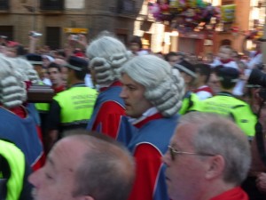 Iñaki en la Procesión