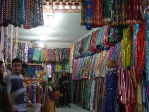 Un negocio del souq de Shiraz